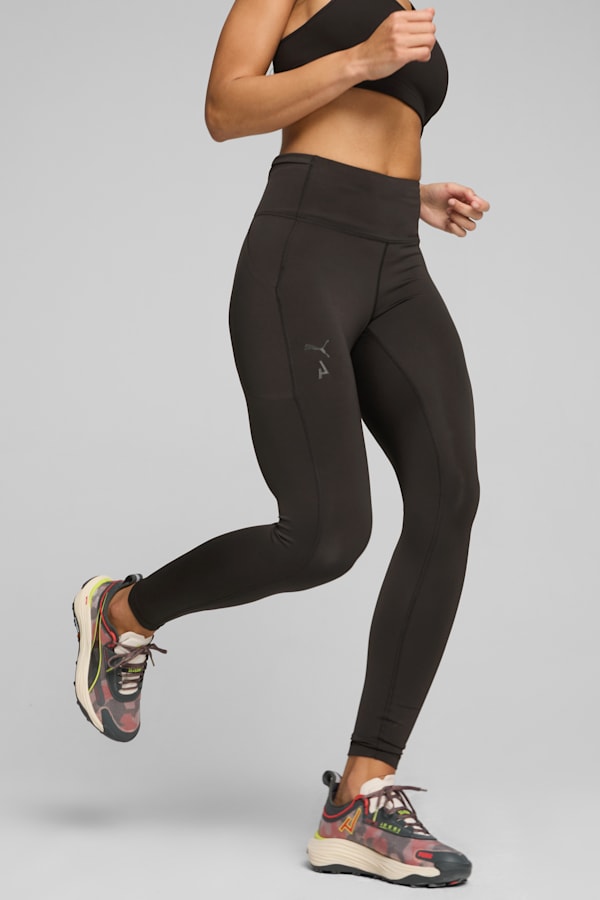 SEASONS Women's Running Tights, PUMA Black, extralarge