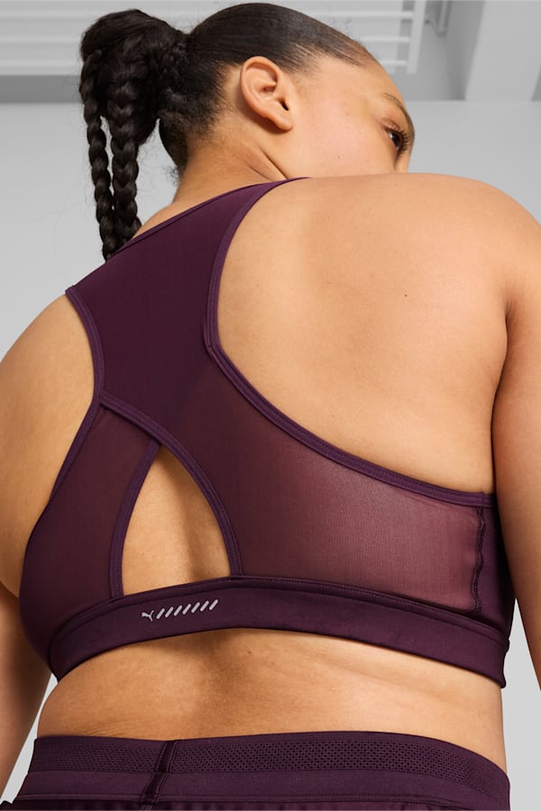 Women's Running 4KEEPS BRA, Midnight Plum, extralarge