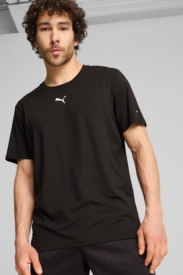 CLOUDSPUN Soft Tee Men, PUMA Black, extralarge