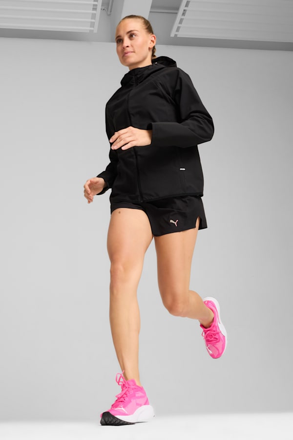 PUMA RUN Rain Jacket Women, PUMA Black, extralarge-GBR