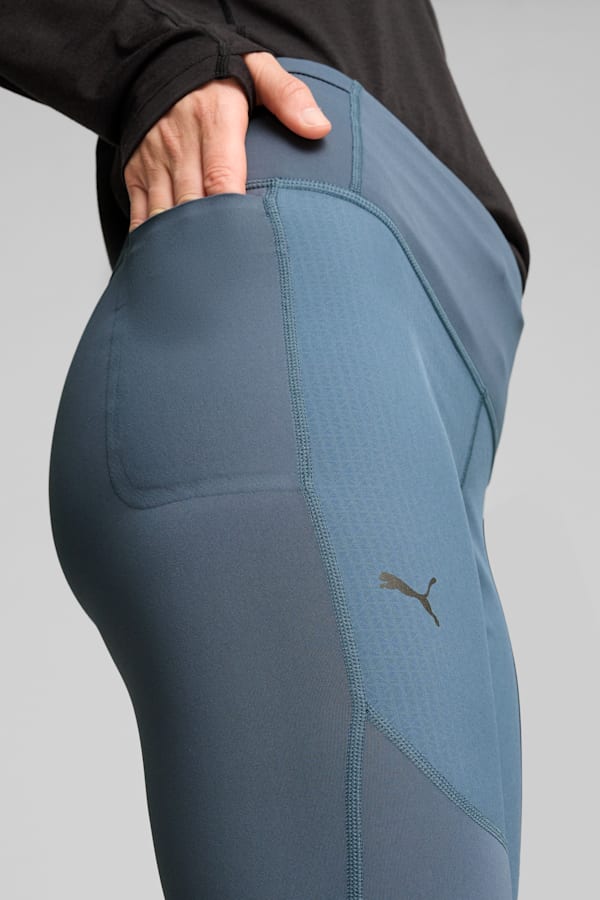 SEASONS Microfleece Tights Women, Gray Skies, extralarge