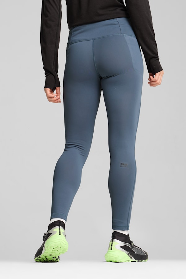 SEASONS Microfleece Tights Women, Gray Skies, extralarge