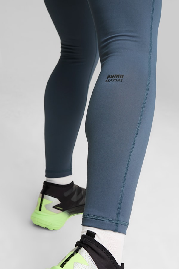 SEASONS Microfleece Tights Women, Gray Skies, extralarge