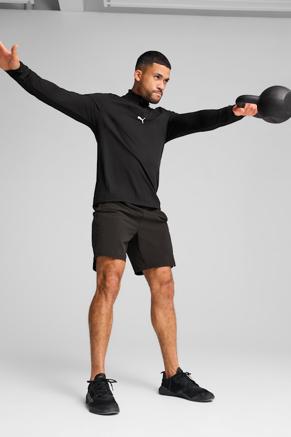 CLOUDSPUN Quarter-Zip Jacket Men, PUMA Black, extralarge