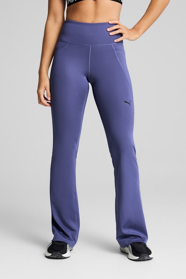 TAD ESSENTIALS Bootcut Pants Women, Blue Crystal, extralarge-GBR