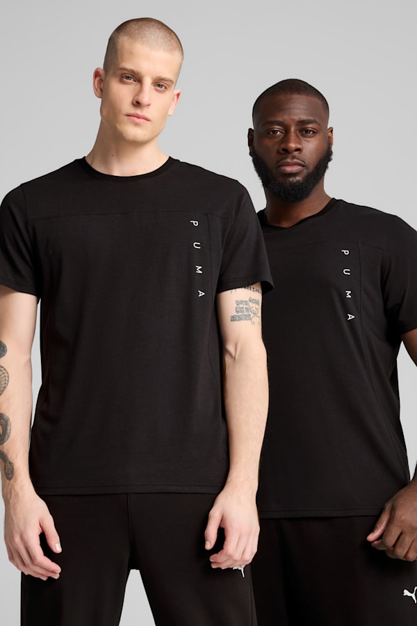 TAD TECH Triblend Tee Men, PUMA Black, extralarge