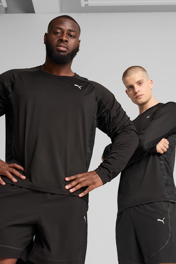TAD TECH Long-Sleeve Tee Men, PUMA Black, extralarge