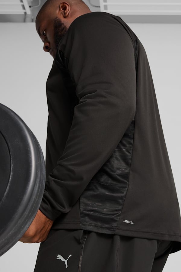 TAD TECH Long-Sleeve Tee Men, PUMA Black, extralarge