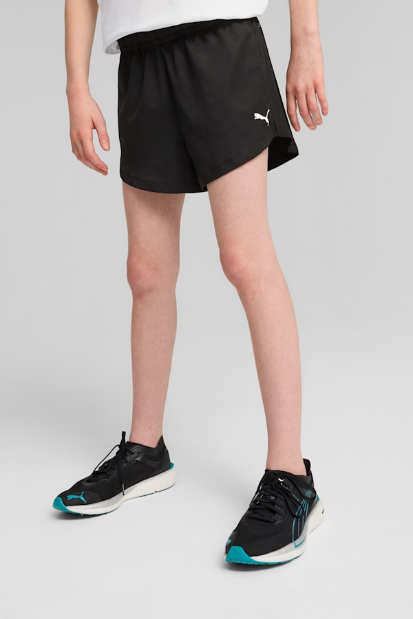 Train All Day Essentials Woven Shorts Youth, Puma Black, extralarge