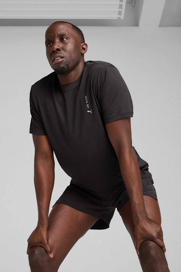 Graphic Running Tee Men, PUMA Black, extralarge