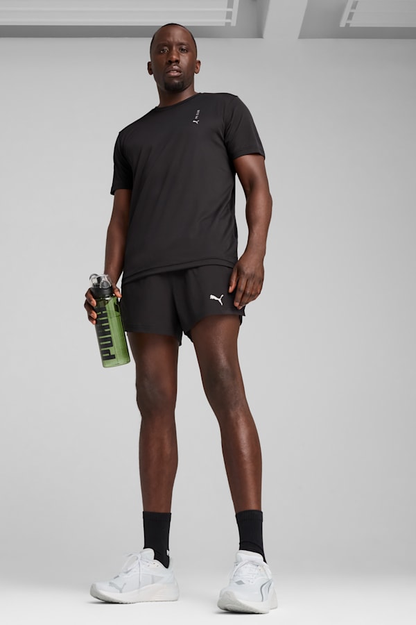 Graphic Running Tee Men, PUMA Black, extralarge