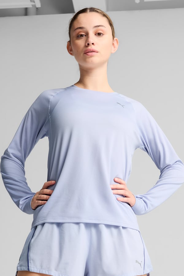 VELOCITY Long Sleeve Running Top Women, Cool Weather, extralarge-GBR