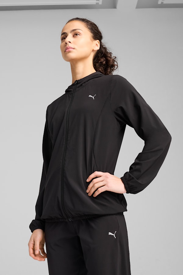 VELOCITY Woven Running Jacket Women, PUMA Black, extralarge-GBR