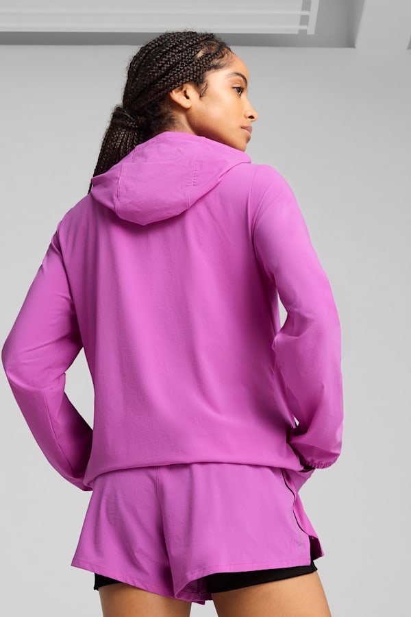 VELOCITY Woven Running Jacket Women, Wild Berry, extralarge-GBR