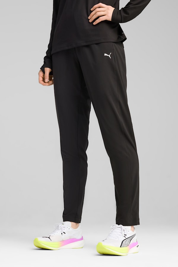 VELOCITY Tapered Running Pants Women, PUMA Black, extralarge
