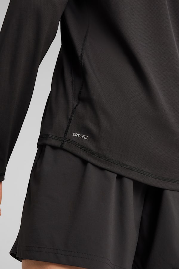 VELOCITY Long Sleeve Running Top Men, PUMA Black, extralarge