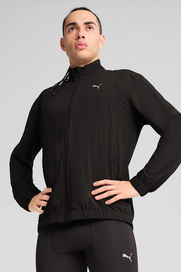VELOCITY Woven Running Jacket Men, PUMA Black, extralarge