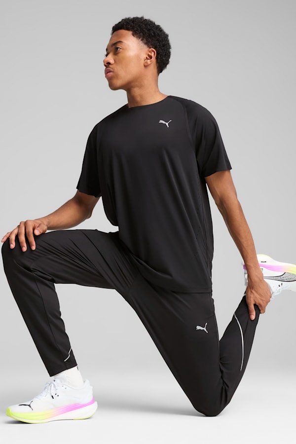 CLOUDSPUN Running Tee Men, PUMA Black, extralarge-GBR