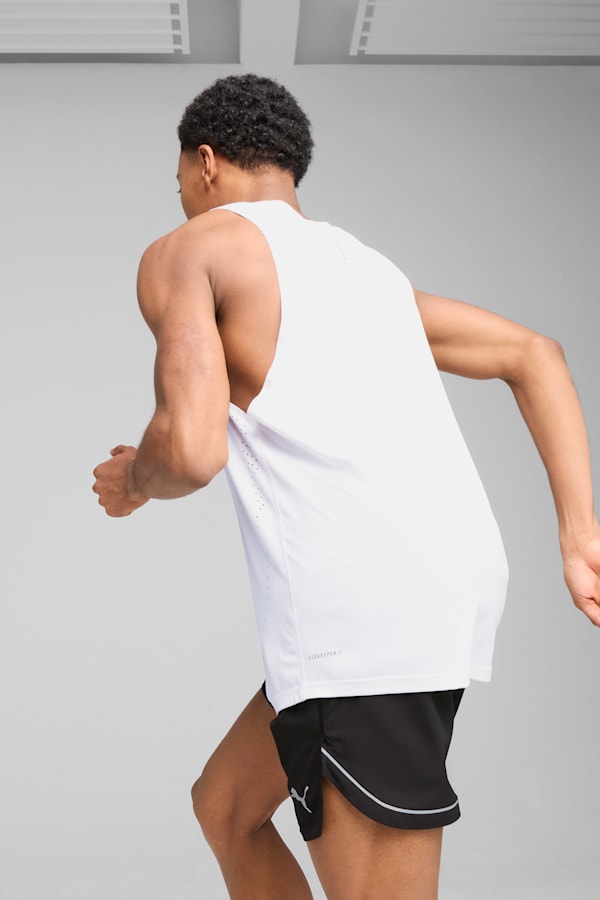 CLOUDSPUN Running Tank Men, PUMA White, extralarge