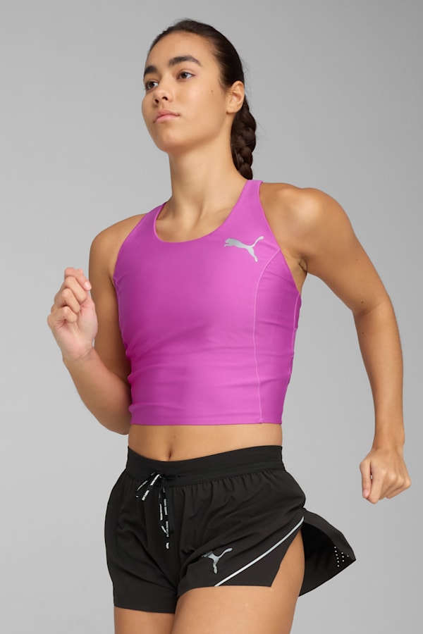 RACEDAY ULTRAFORM Crop Top Women, Wild Berry, extralarge