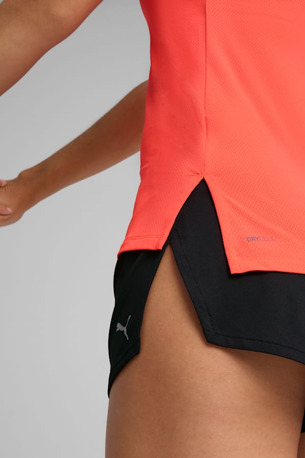 PUMA RUN GRAPHIC Mesh Singlet Women, Glowing Red, extralarge