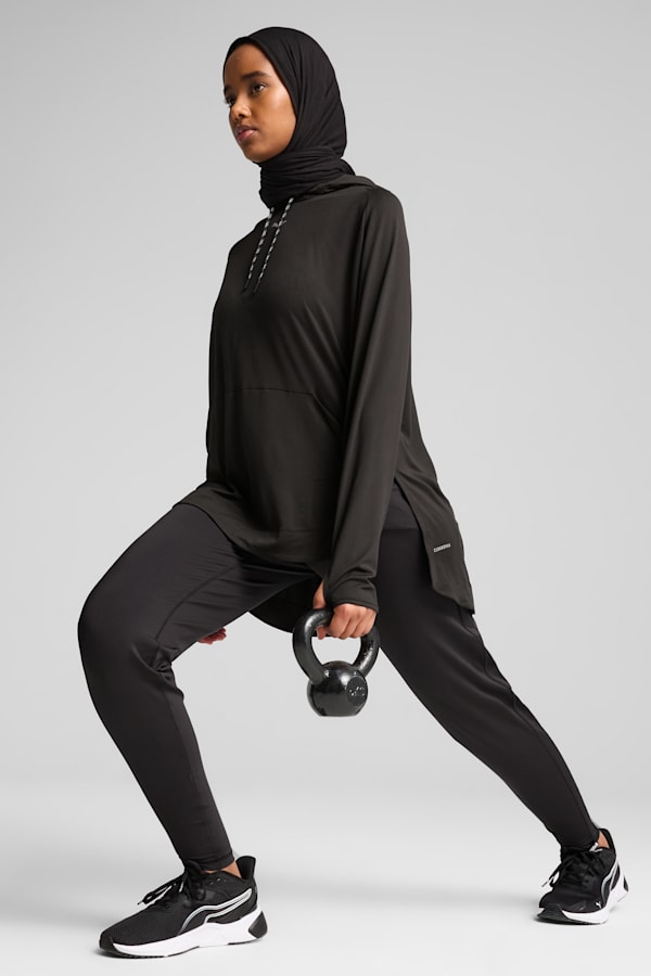 MODEST Hoodie Women, PUMA Black, extralarge