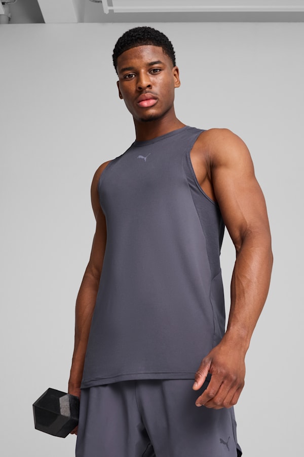 CLOUDSPUN Soft Breathable Tank Men, Galactic Gray, extralarge-GBR
