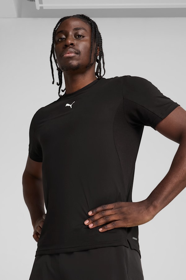 CLOUDSPUN Soft Breathable Tee Men, PUMA Black, extralarge