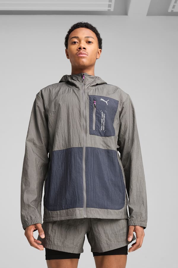 SEASONS WindCELL Jacket Men, Cast Iron, extralarge