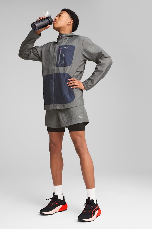 SEASONS WindCELL Jacket Men, Cast Iron, extralarge