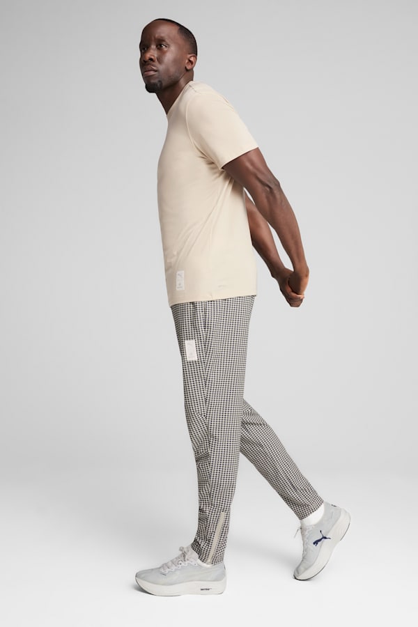 PUMA x SAYSKY Running Tee Unisex, Desert Dust, extralarge