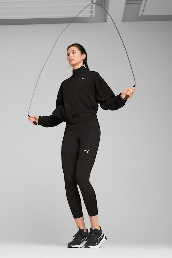 LACE Woven Jacket Women, PUMA Black, extralarge