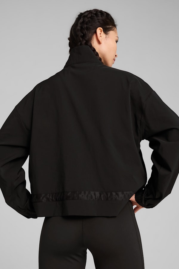 LACE Woven Jacket Women, PUMA Black, extralarge