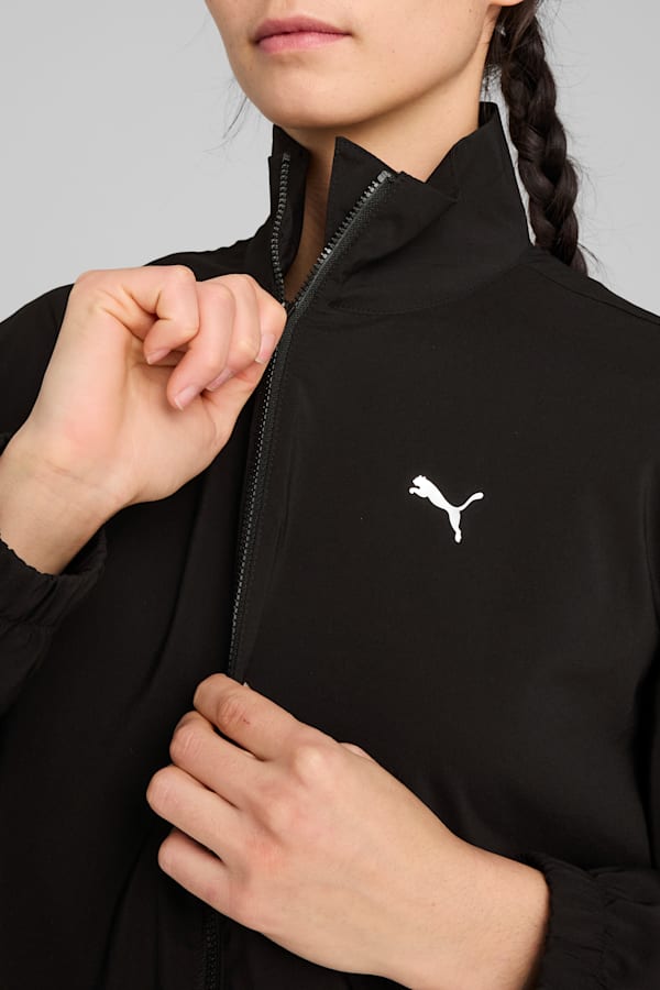 LACE Woven Jacket Women, PUMA Black, extralarge