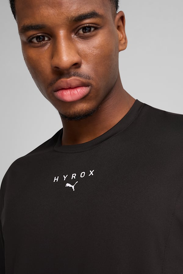 PUMA x HYROX CLOUDSPUN Tee Men, PUMA Black, extralarge