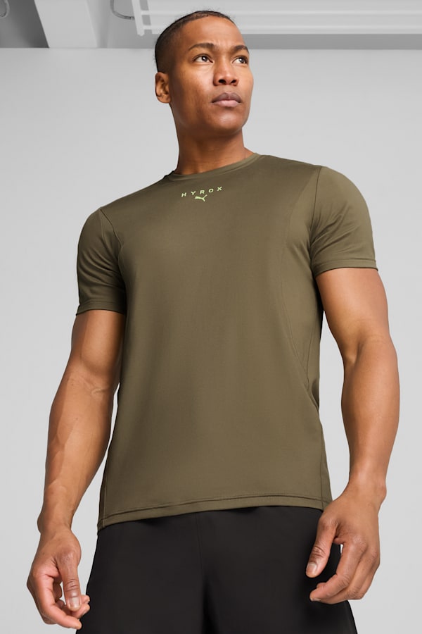 PUMA x HYROX CLOUDSPUN Tee Men, Loden Green, extralarge