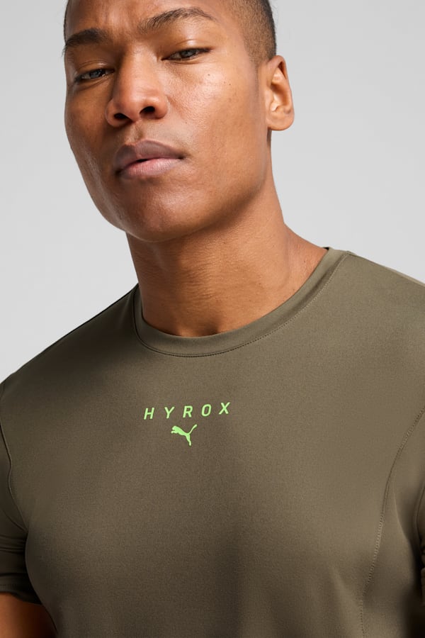 PUMA x HYROX CLOUDSPUN Tee Men, Loden Green, extralarge