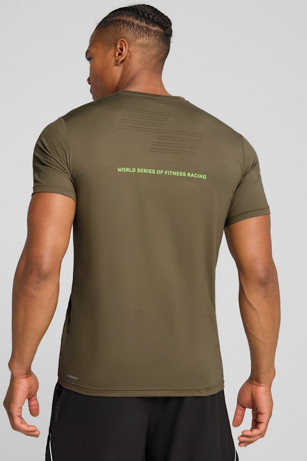 PUMA x HYROX CLOUDSPUN Tee Men, Loden Green, extralarge