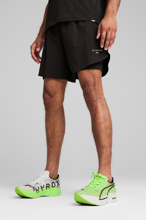 PUMA x HYROX 2-in-1 Training Shorts Men, PUMA Black, extralarge