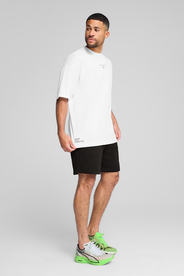 PUMA x HYROX Oversized Tee Men, PUMA White, extralarge