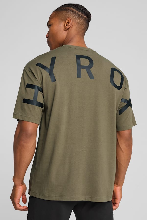 PUMA x HYROX Oversized Tee Men, Loden Green, extralarge