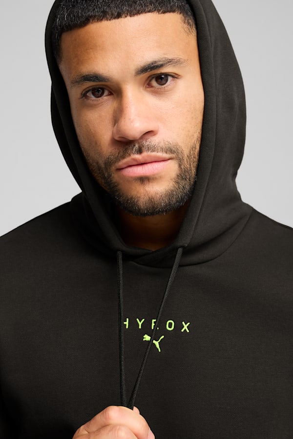 PUMA x HYROX Heavyweight Hoodie Men, PUMA Black, extralarge