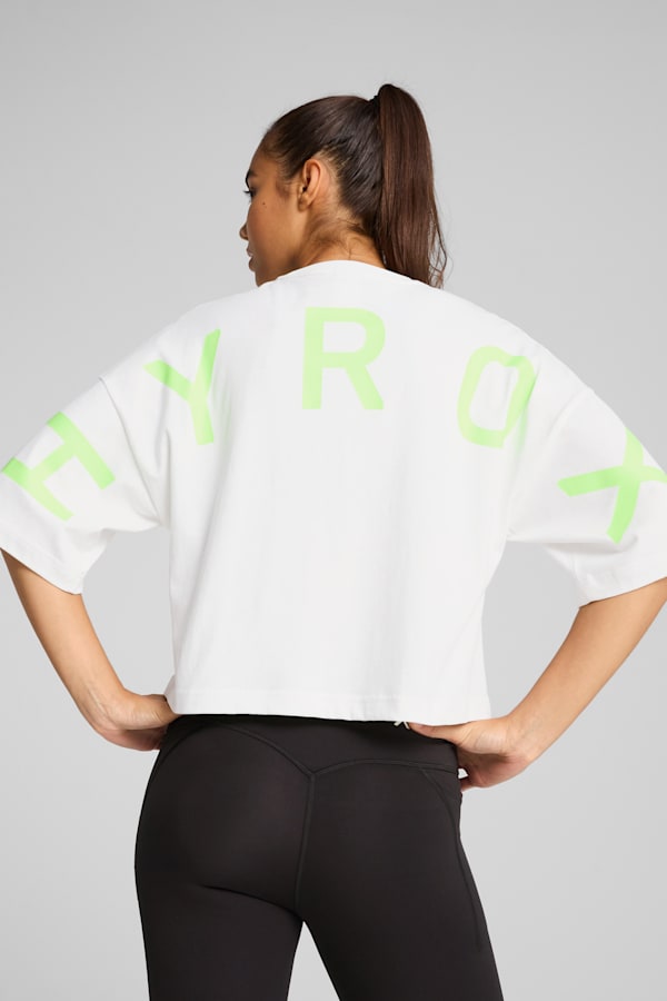 PUMA x HYROX Oversized Tee Women, PUMA White, extralarge