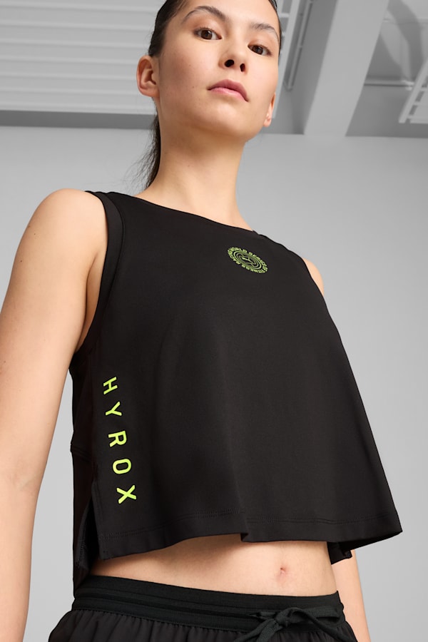 PUMA x HYROX CLOUDSPUN Sleeveless Top Women, PUMA Black, extralarge
