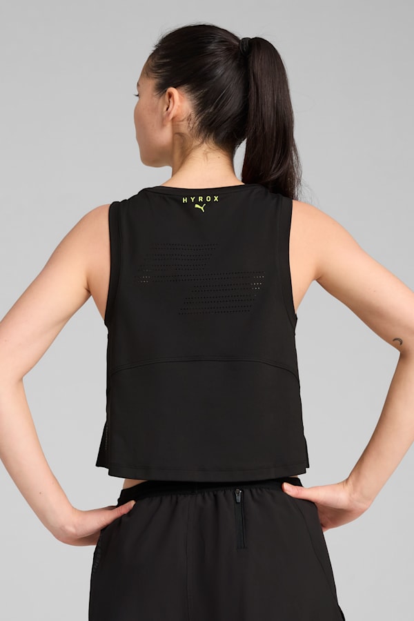 PUMA x HYROX CLOUDSPUN Sleeveless Top Women, PUMA Black, extralarge