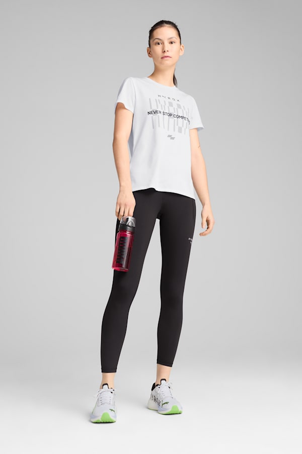 PUMA x HYROX CLOUDSPUN Full Tights Women, PUMA Black, extralarge