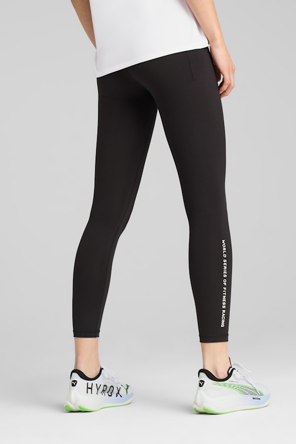 PUMA x HYROX CLOUDSPUN Full Tights Women, PUMA Black, extralarge
