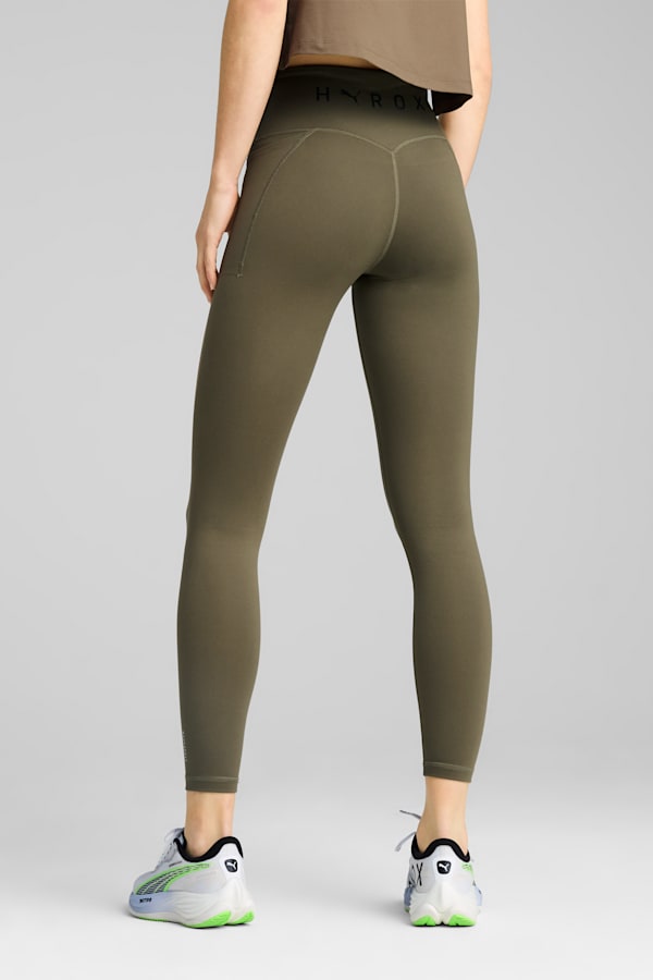 PUMA x HYROX CLOUDSPUN Full Tights Women, Loden Green, extralarge
