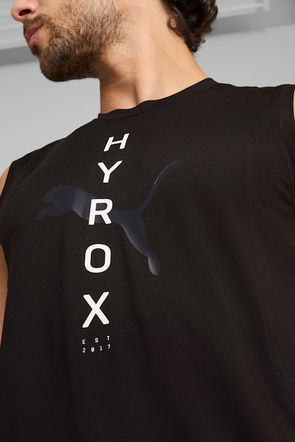 PUMA x HYROX CLOUDSPUN Tank Men, PUMA Black, extralarge