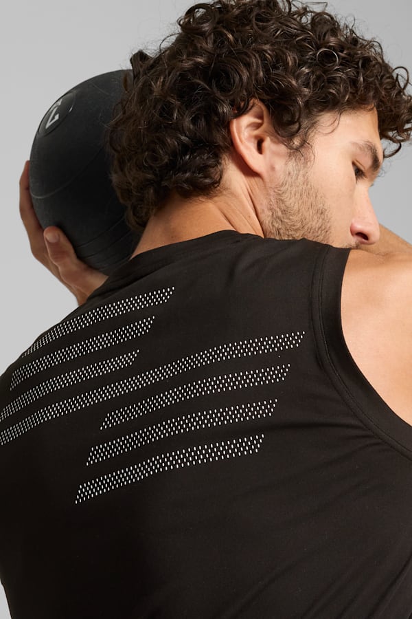 PUMA x HYROX CLOUDSPUN Tank Men, PUMA Black, extralarge